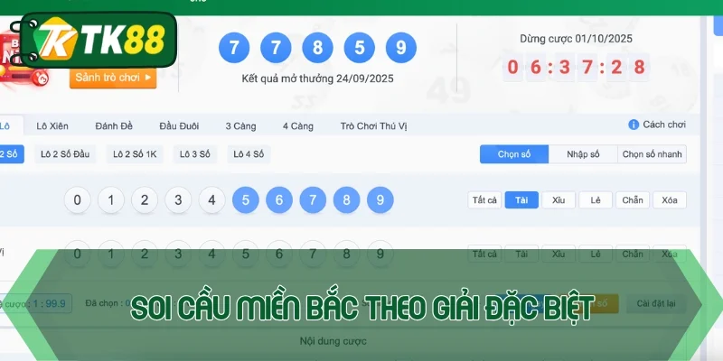 Soi cầu miền Bắc theo lô kép hiệu quả